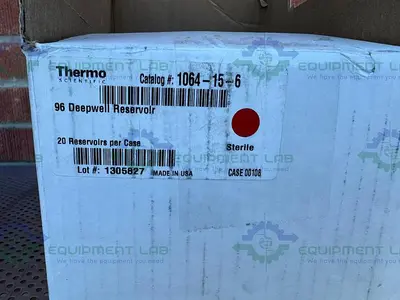 NEW THERMO 1064-15-6 DEEP WELL AUTOMATION PLATES WITH REMOVABLE SPLASH 96 WELL