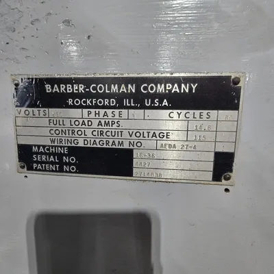 BARBER COLMAN 16-36 GEAR HOBBERS | Piselli Enterprises (8)
