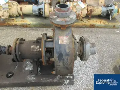 USED Wanner Engineering 4" X 3" Stan-Cor Centrifugal Pump, Type A40, KYNAR