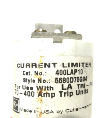 NEW CUTLER HAMMER 400LAP10 CURRENT LIMITER 5680D75G04