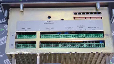 BEC Elektronik AS BUF-121-SIO-V2-2MFB Operator Interface BEC 121 Dual I/O Used