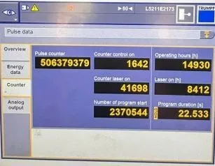 Used 2021 TRUMPF TRULASER 1030 FIBER Laser Cutters Ontario CA | Laser Service Solution #1341256