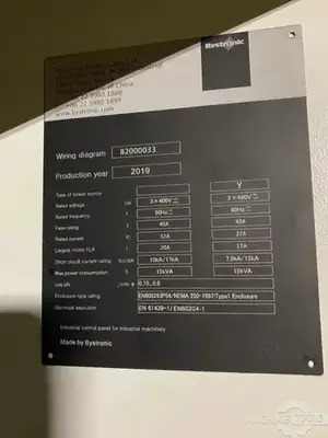 USED 2019 BYSTRONIC BYSMART FIBER 3015