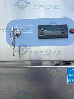 USED VWR GTVWG49FSSA STAINLESS STEEL DOUBLE DOOR FREEZER - 25°C 49 CU, FT.