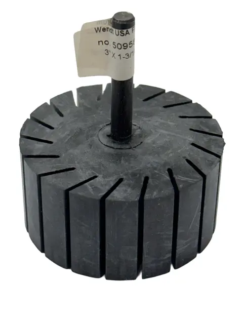 Wendt 3" x 1-3/16" Rubber Expanding Drum 1/4" Shank