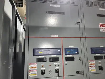 25kV 1200A 3ph Switchgear Unit w/ (2) Power Vac Breaker VB1 27.0-16-0