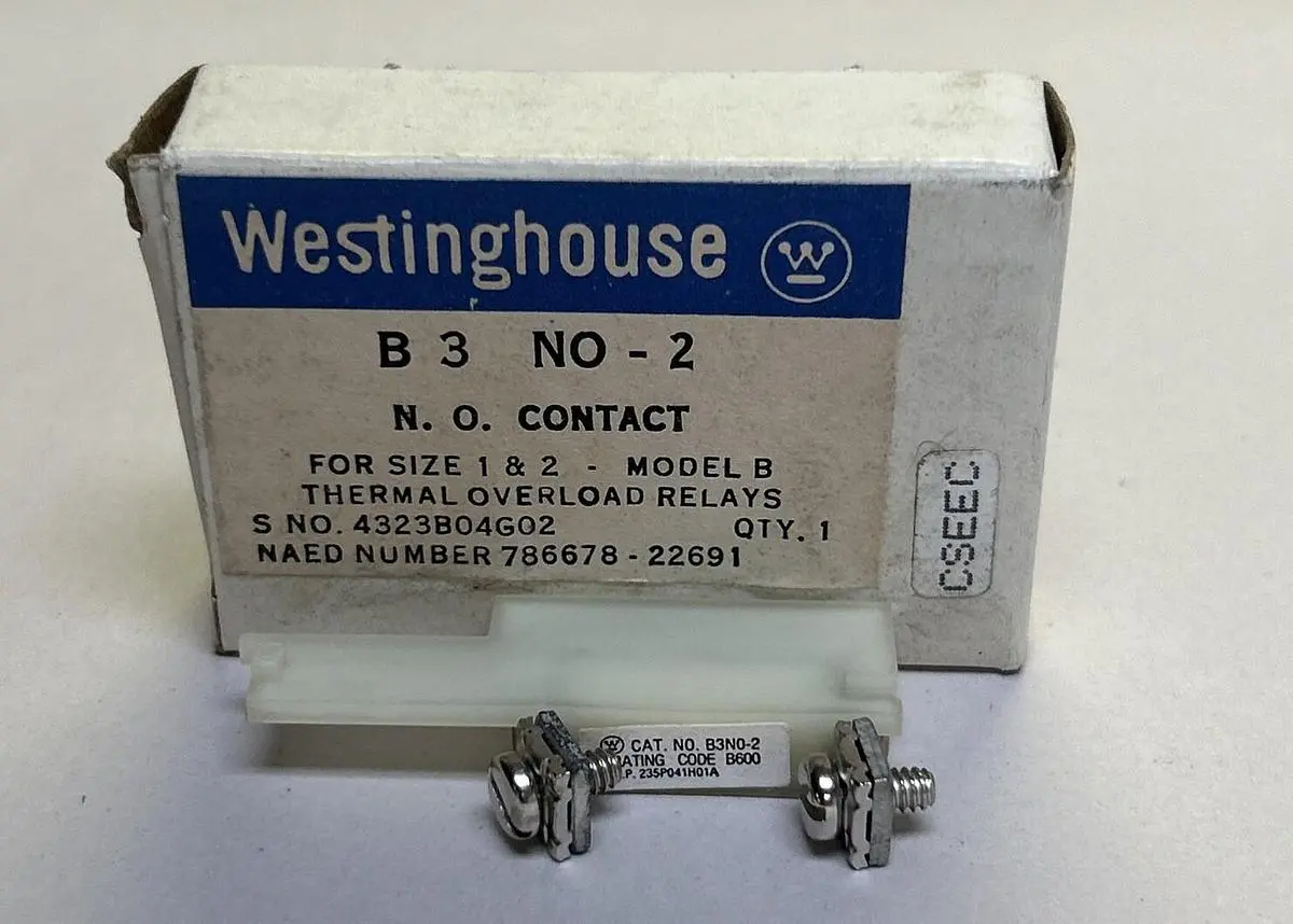 New | in-Stock WESTINGHOUSE B3NO-4 Miscellaneous Equipment (Electrical & Power) | Surplus Asset Holdings #1199585