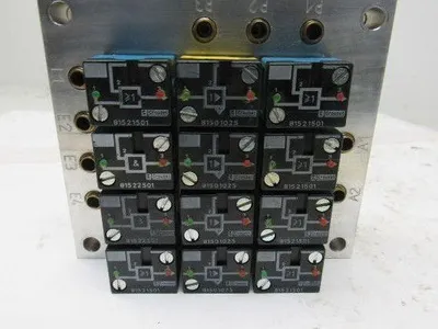 Rexroth Crouzet 81521501 Pneumatic Logic Component And Element Manifold Assembly