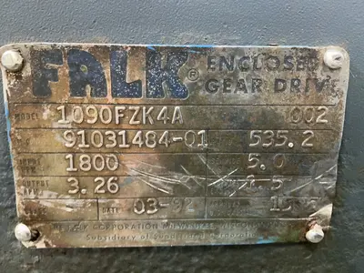 Used 1992 FALK 1090FZK4A Motors (misc) Ohio US | HGR 24 #1404562