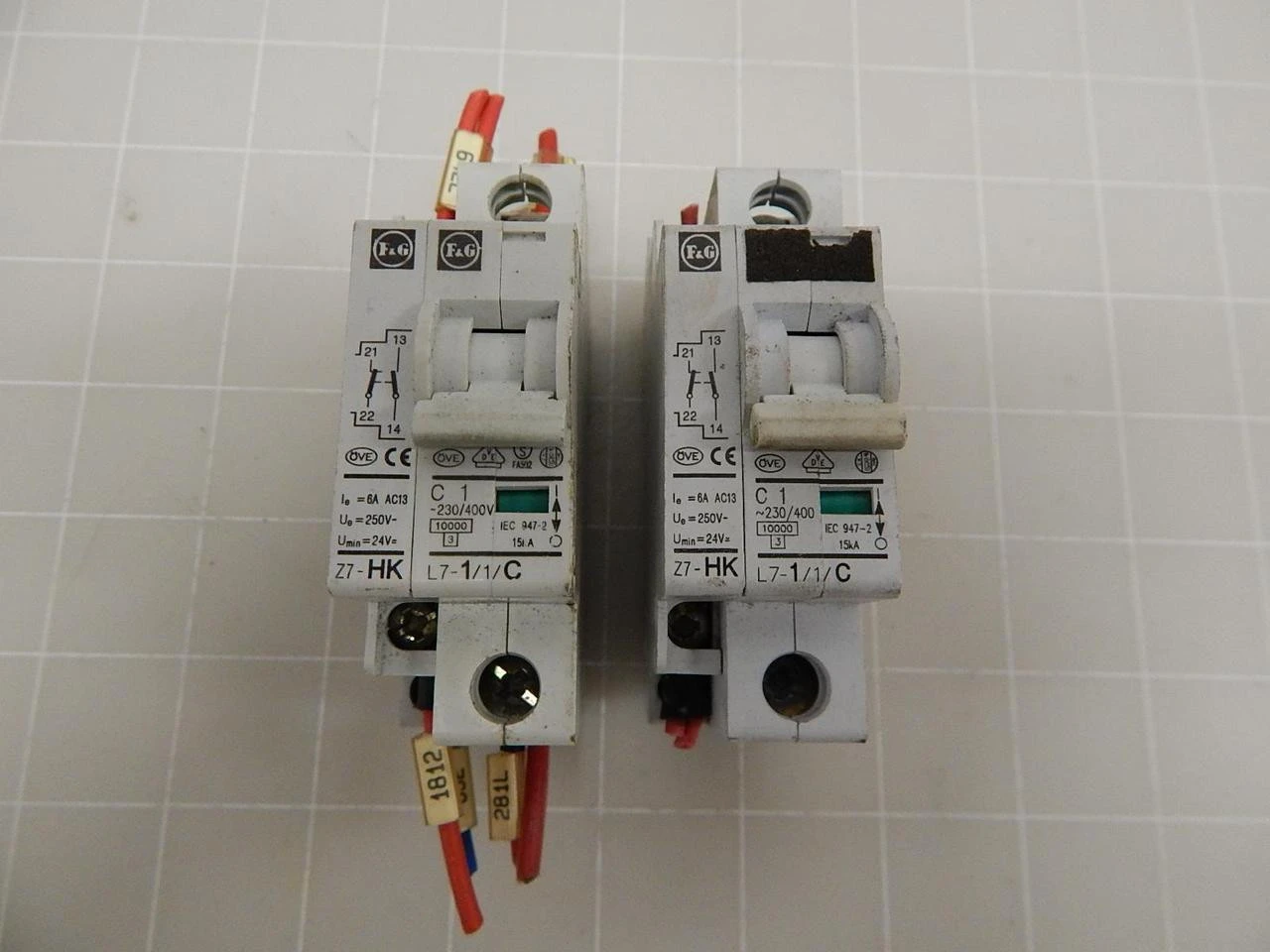 Used F&G _UNKNOWN_ Circuit Breakers | OCO Industrial #1688872