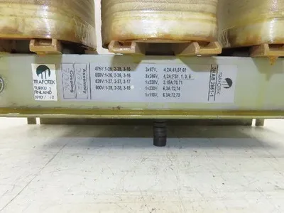 ABB 3HAB 2951-1 Transformer 2.5kVA 3PH 480-600V Input 67/110/230/246V Output