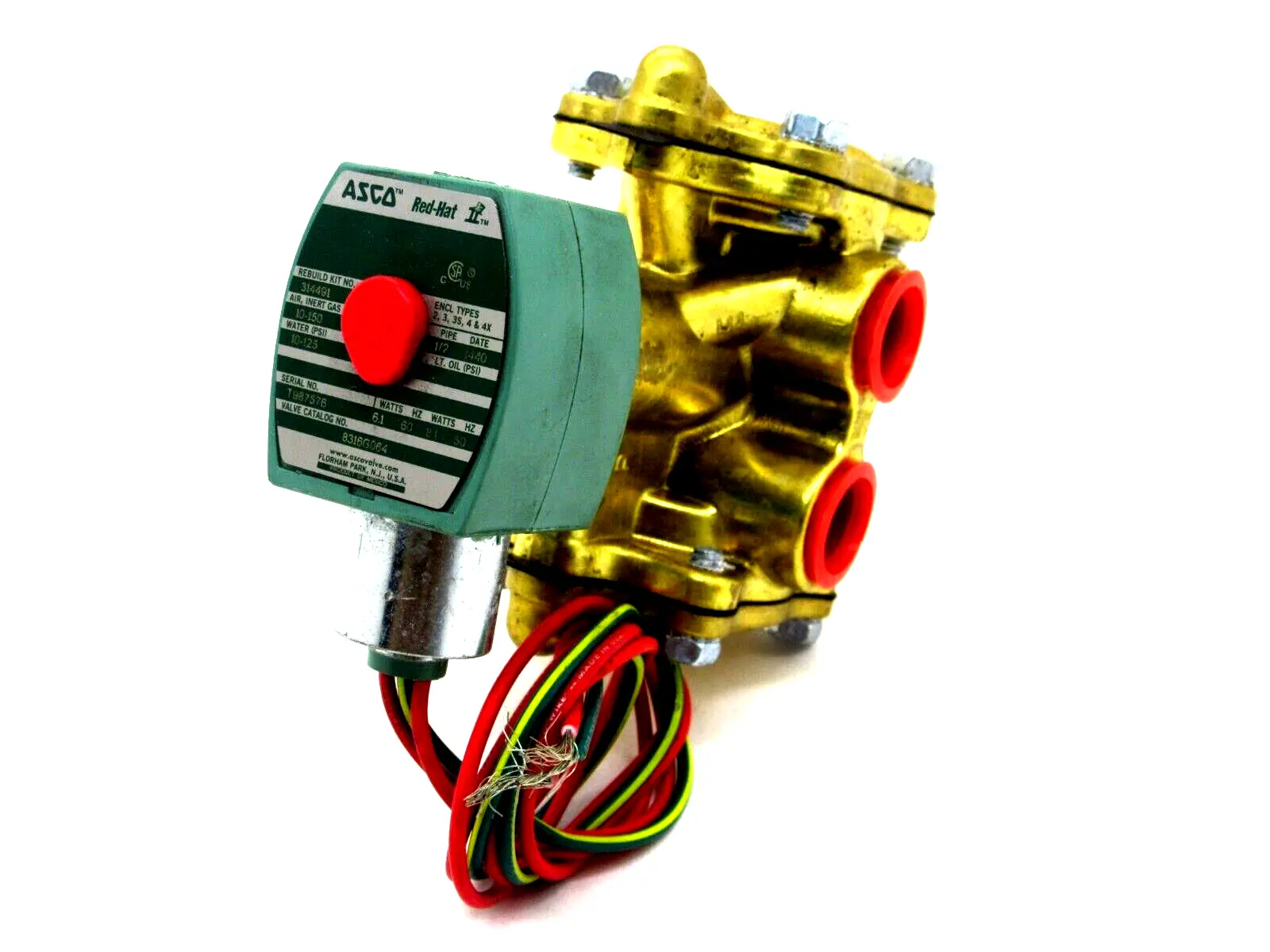 NEW ASCO 8316G064 SOLENOID VALVE 240/60 220/50