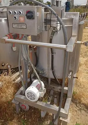 Tank, 50 Gallon, S/st, Jkt, Scott Turbon, Heat Exchanger, #C743054
