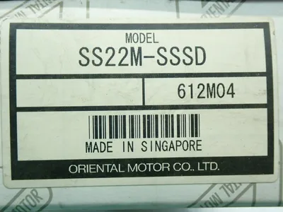 NEW ORIENTAL MOTOR SS22MSSSD