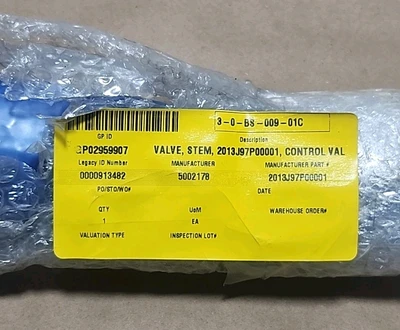 *NEW SURPLUS* Control Valve Stem Shaft 21-1/4" 2013J97P0001 🇺🇸 + Warranty!