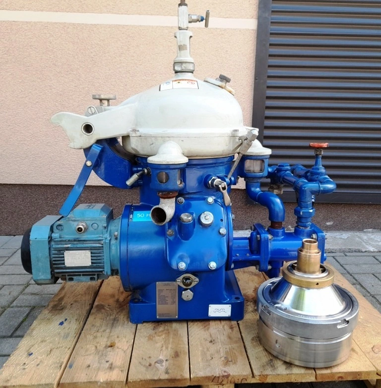 (2) Alfa-Laval MAB 104B-24-60 oil purifiers, SS.