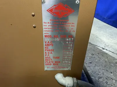 Used THERMALL 220C/100 Misc Plastics Equipment Ohio US | HGR 24 #1325293
