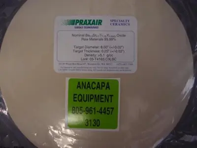 Praxair Speciality Ceramics Tool & Machine Components | ANACAPA EQUIPMENT BROKERS, INC (3)