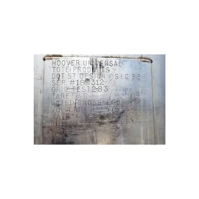 Used 475 Gallon Tote Products Stainless Steel Portable Tank