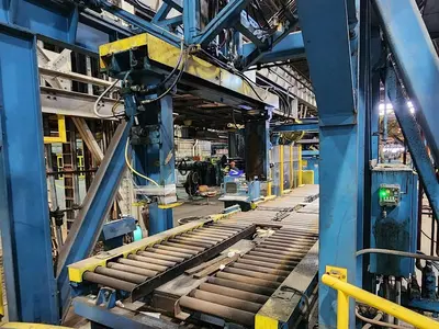 72" OD x 10,000 Lbs. Stamco Banding Line