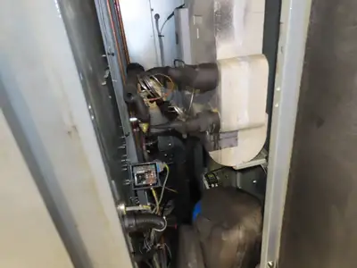 Atlas Copco GA160VSD-FF 215Hp Rotary Screw Air Compressor 1076CFM 460v Air Dryer