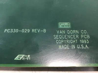 USED VAN DORN PC330-029 330-029
