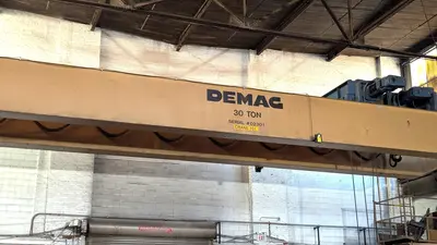 DEMAG 30 / 7 Ton Cranes - Overhead, Bridge | Highland Machinery & Crane (5)