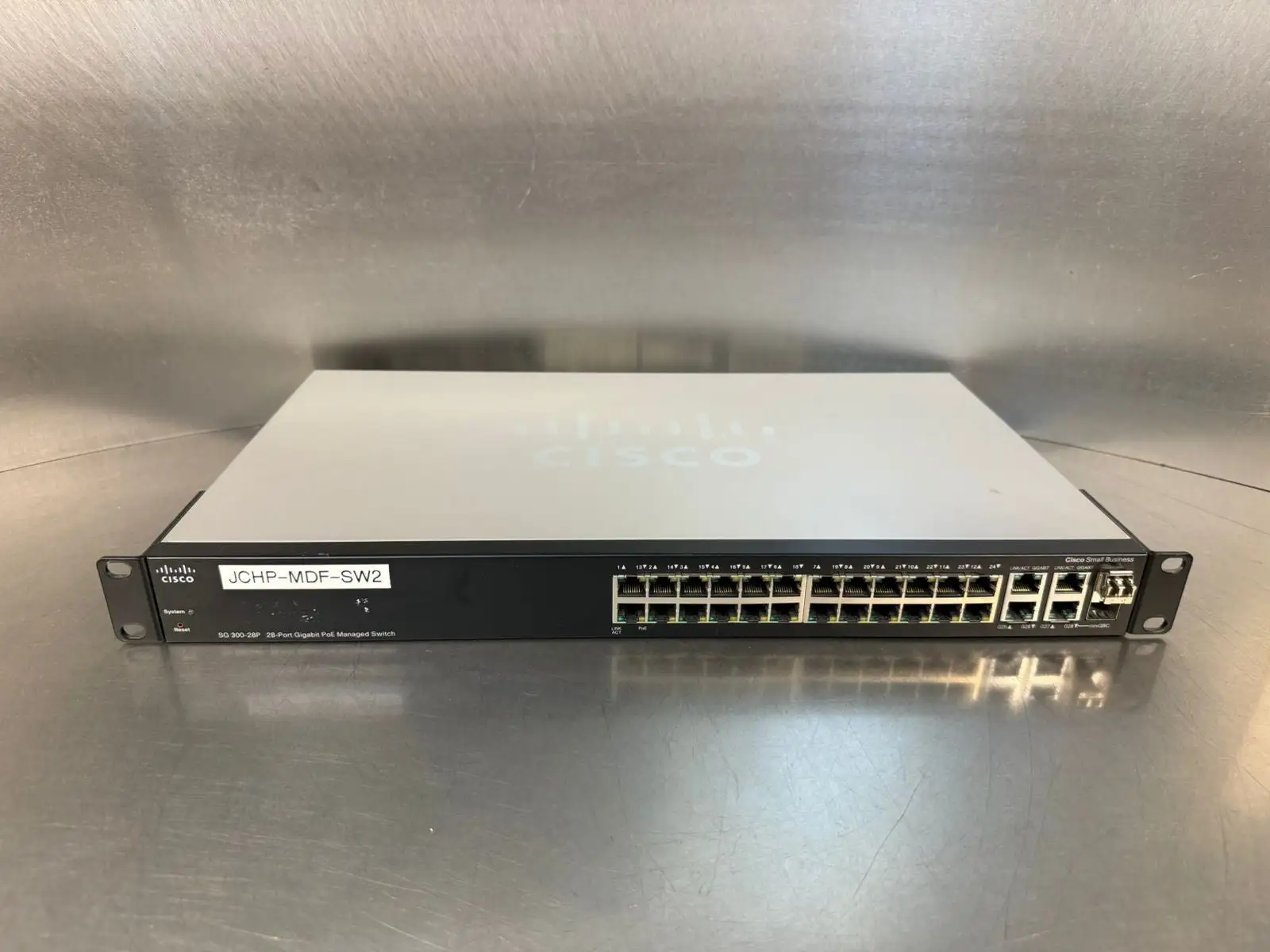 Cisco SG300-28P Small Business • 28-Port Gigabit Managed Switch (11.5.4)
