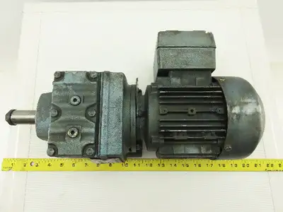 Sew Eurodrive  R37DT71C4TF-IS 1/3HP Motor 230/460V 3Ph W/25:1 Inline Gearbox