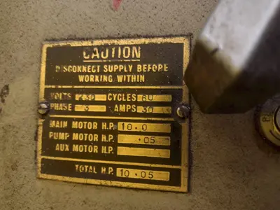 17" x 108" CLAUSING COLCHESTER MODEL #17 ENGINE LATHE, 3.25" HOLE: STOCK #22567