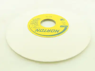 Norton 10 X 3/16 X 2 38A54-I8VBE Grinding Wheel 2290 RPM Max 322159 11/94 2" ID