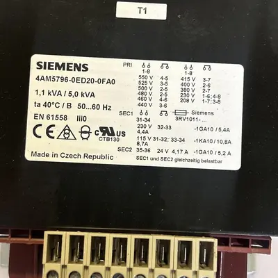 USED SIEMENS 4AM5796-0ED20-0FA0