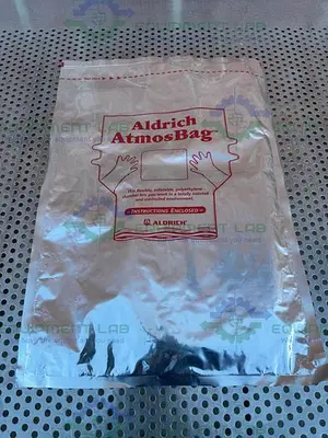 USED LOT OF 2 - SIGMA ALDRICH Z118362-1EA TWO HAND ATMOSBAG SIZE M W/ ETHYLENE OXIDE
