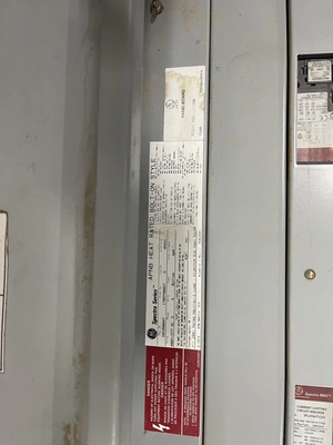 USED GENERAL ELECTRIC /CAT. NO: D01098AAT
