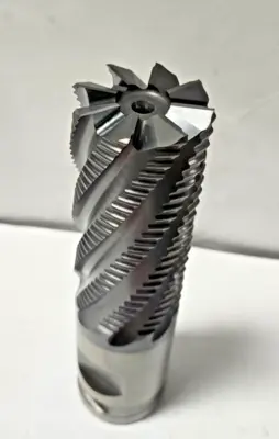 Niagara Cutter End Mill HSS 71343 HSCO 8 Flute Rougher 2" USA New