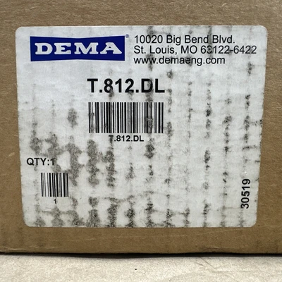 NEW Dema T.812.DL