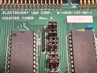 ELECTROVERT 6-1860-157-02-1 COUNTER TIMER CIRCUIT BOARD
