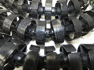 Kabelschlepp R056 1010.115 Energy Chain Cable Carrier Round POM 56mm OD 22' Long