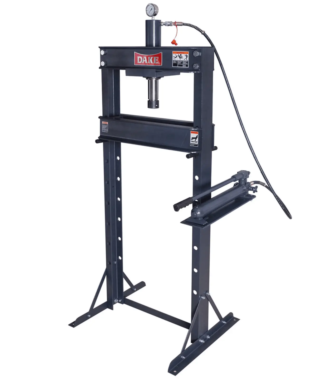 Dake F-20 H-Frame Hand-Operated 20Ton Utility Hydraulic Press 972220
