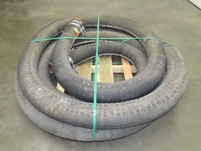 Jason 4470 Dry Bulk Material Rubber Suction Hose 5"x 50'