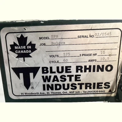 Used REACTION DISTRIBUTING INC - RI-PAK SPH Trash Compactors British Columbia CA | Savona Equipment LTD #1304831