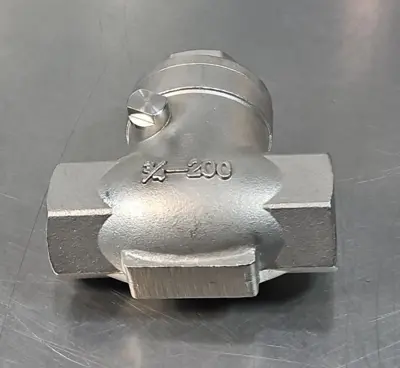 Jamflow 909 Stainless Steel Check Valve 3/4"-200 loc4E37