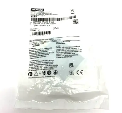 New | in-Stock Siemens Contact Module Spring-Loaded Terminals Contact Blocks Michigan US | Maverick Industrial Sales #1502314