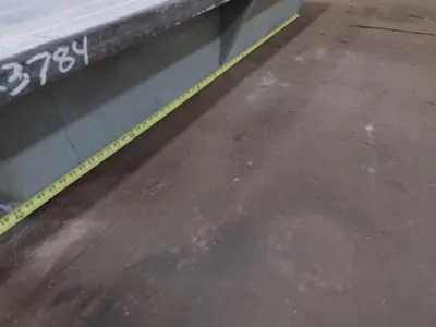 10' X 6' X 13" STEEL LAYOUT TABLE: STOCK #23784