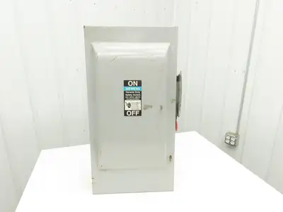 Siemens GF324N Safety Switch Disconnect Fused Stainless Steel 200A 240VAC 60HP
