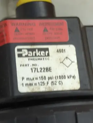 New | in-Stock PARKER 17L22BE Lubrication Equipment Ohio US | Surplus Asset Holdings #1403114