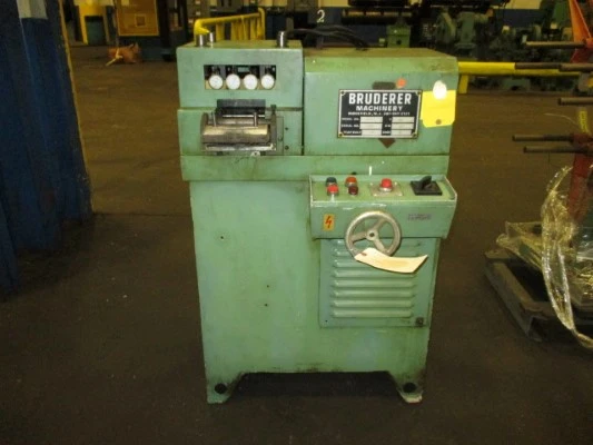 Used BRUDERER RM1012 Levelers New Jersey US | National Machinery Exchange #1498813