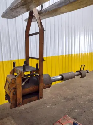 3" DROTT MOBILE HYDRAULIC BUSHING / TRACK PINS PRESS WITH TOOLING: STOCK #19036