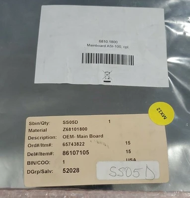 USED Dionex 9810.0101