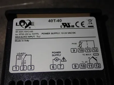 New | in-Stock LOVE CONTROLS 40T40 Temperature Controls Ohio US | HGR 24 #835151